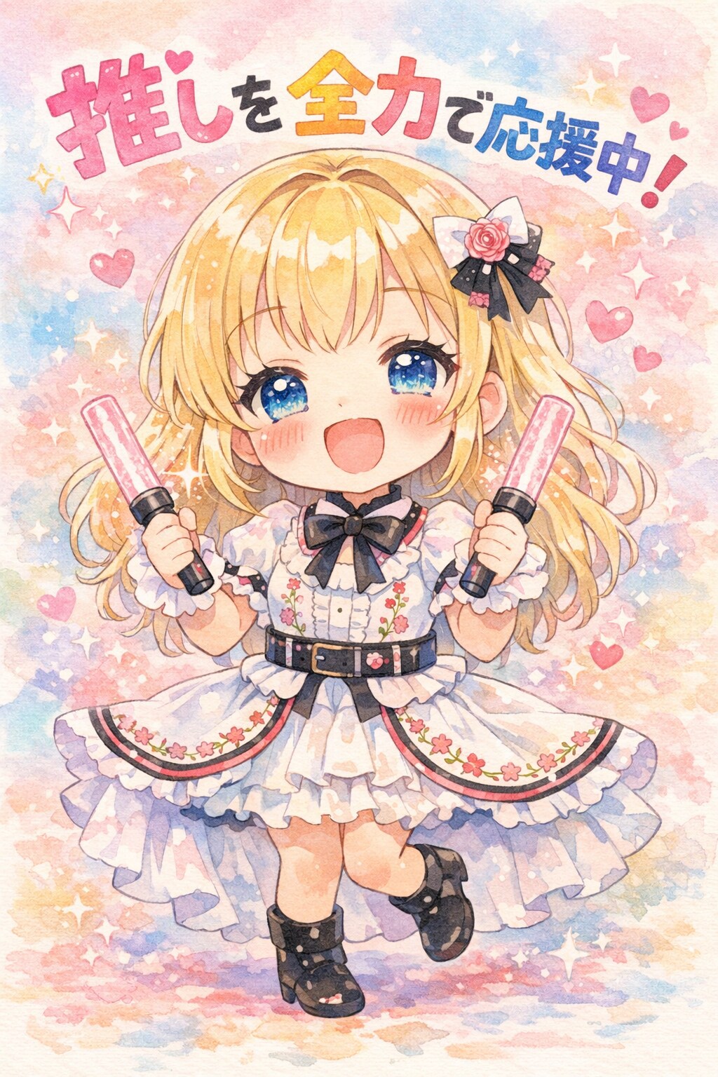 推しを全力で応援中📣