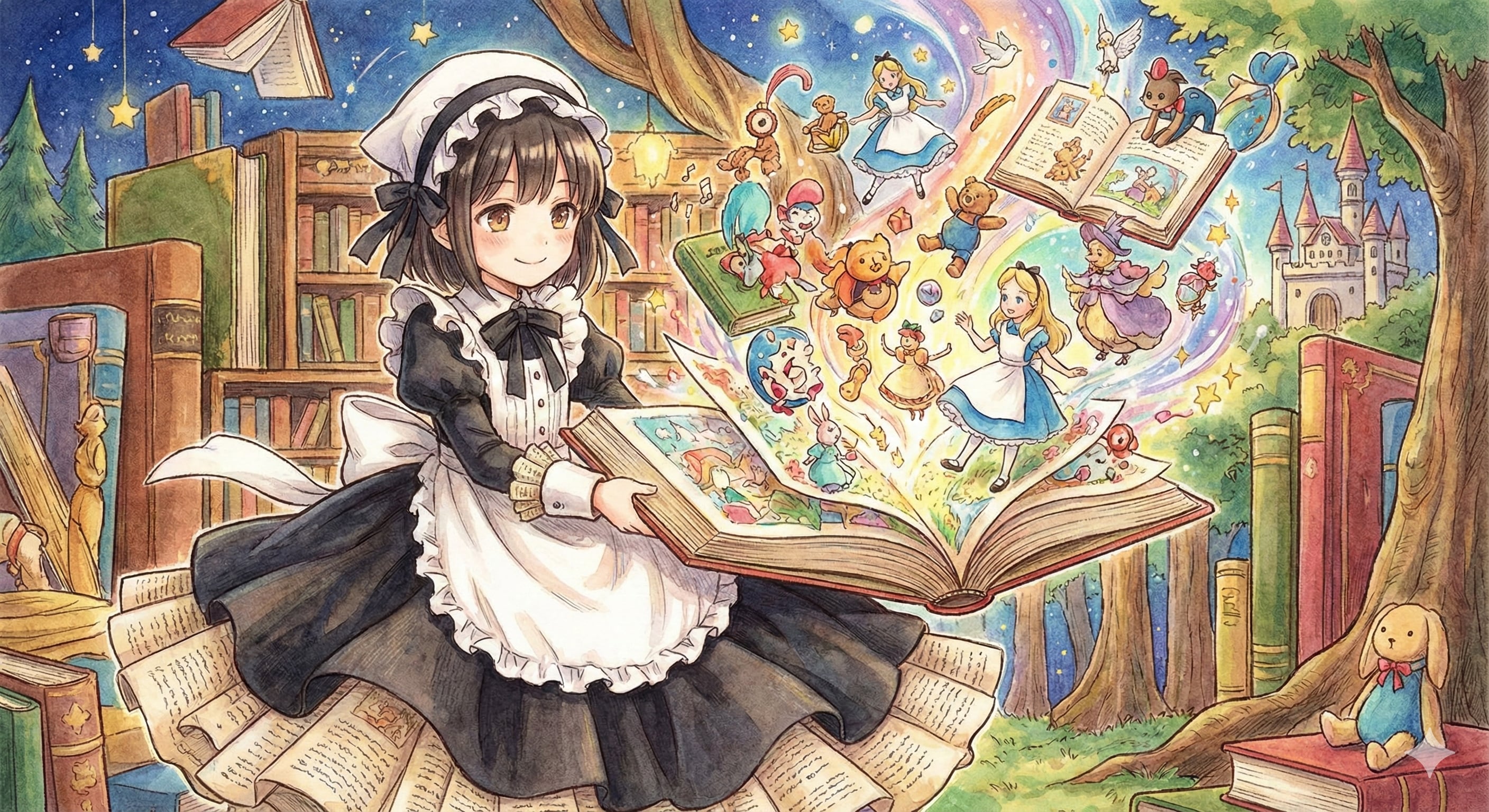 空想する少女11 | の人気AIイラスト・グラビア