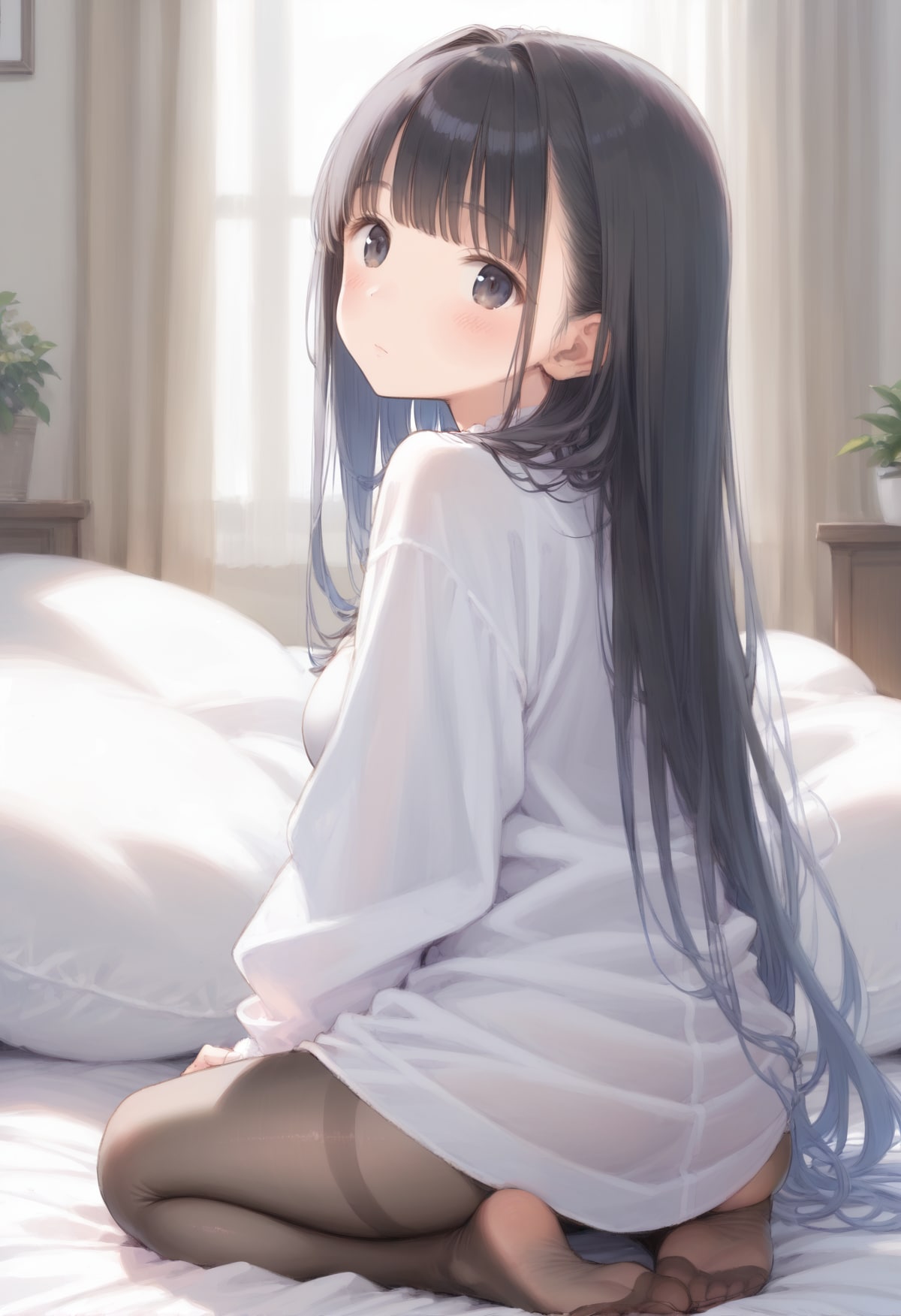 おはよ...シャツ借りちゃった
