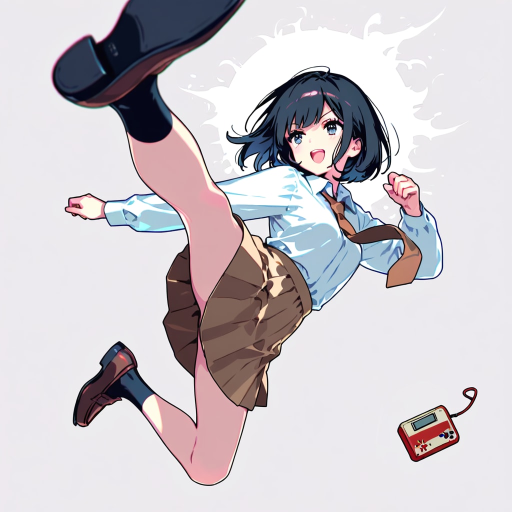 蹴りッ！ | の人気AIイラスト・グラビア