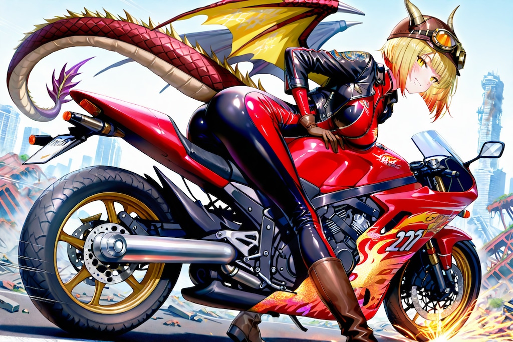 🏍️紅蓮の風切り「アイリス（Iris）」