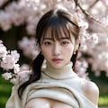 【12枚】お花見デート（おっぱい） 4枚目