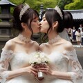 祝福の百合ウエディング 4枚目