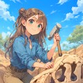 化石発掘 3枚目