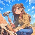 化石発掘 5枚目
