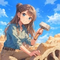 化石発掘 7枚目