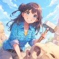 化石発掘 8枚目