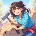 化石発掘 2枚目