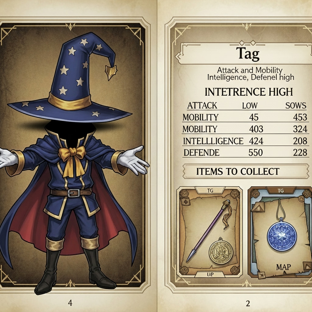 魔法使いタッグのページ