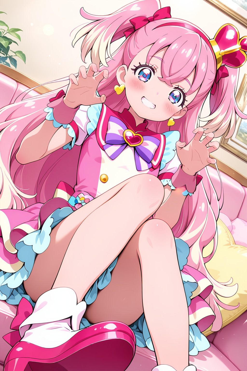 理想＆ガチの画面背景、直前夜祭！　過去のスマホのロック画面『ぷりきゅあ、わんだふる！』