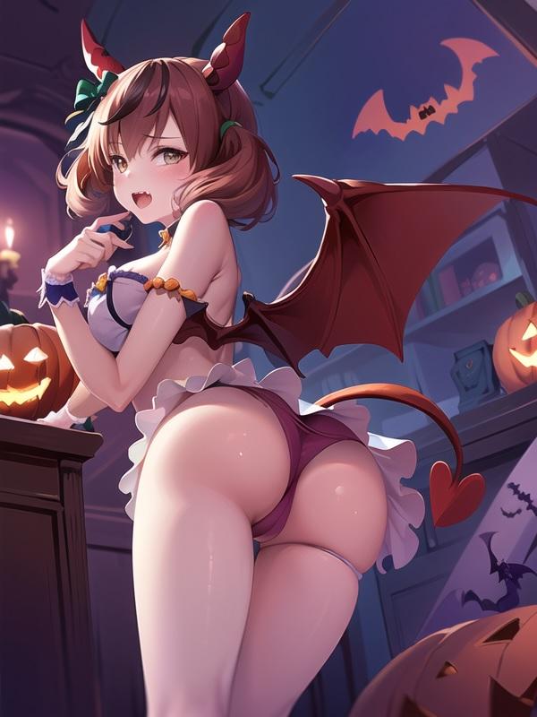 ハロウィン　ネイチャ