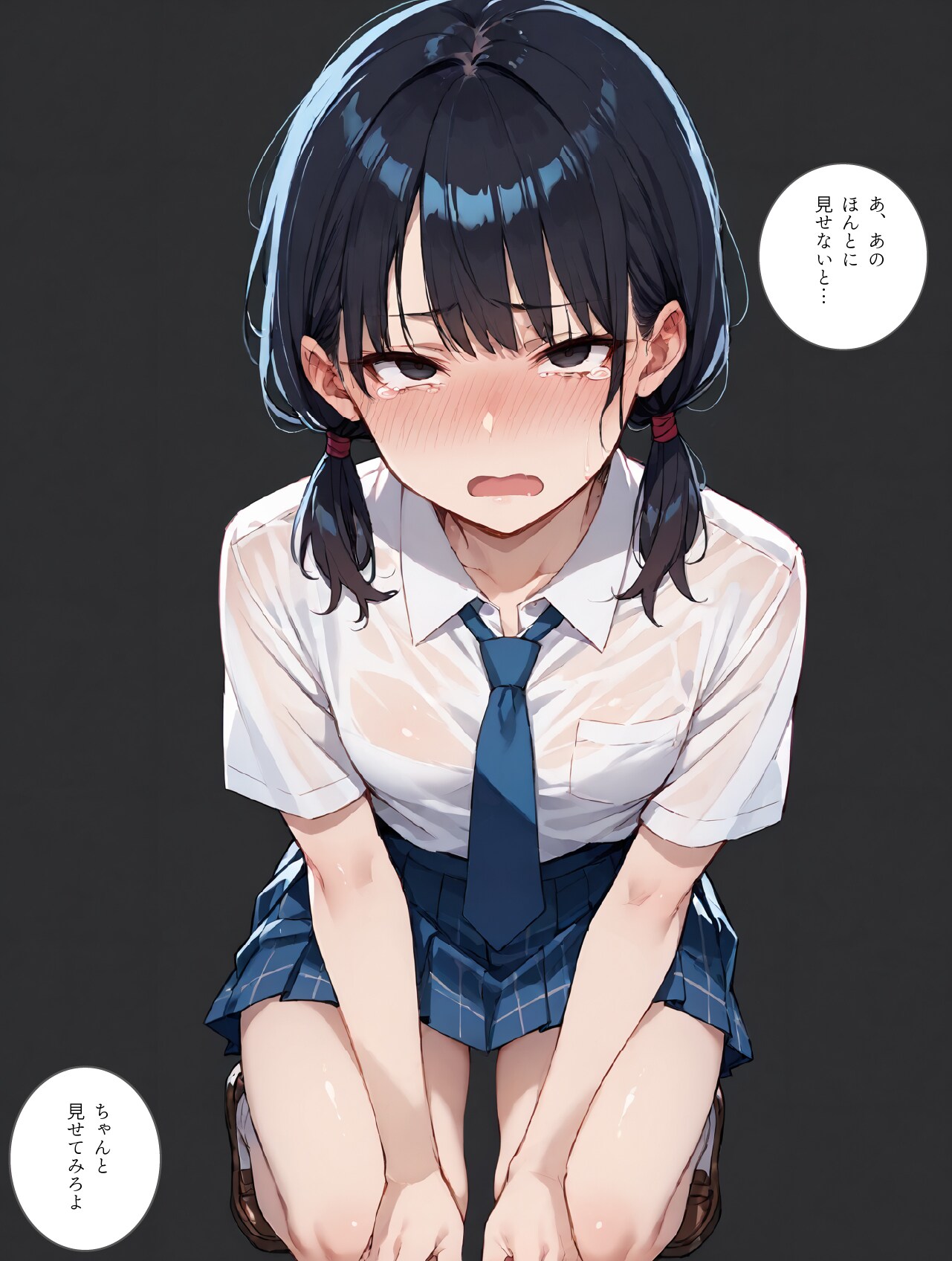 おじさんに催●快●責めにされてア●顔で●ちたい陽菜乃(制作中) | の人気AIイラスト・グラビア