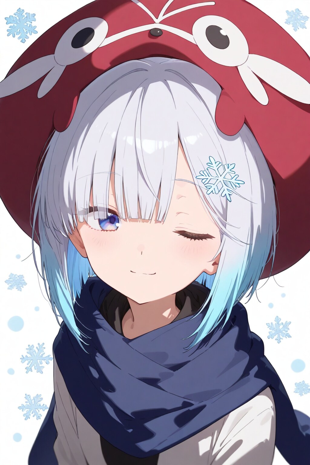 何とも言えない表情で