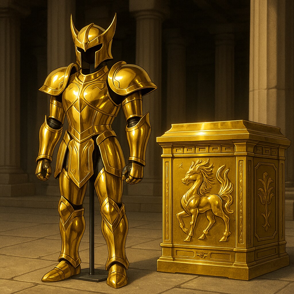 麒麟座の黄金闘衣