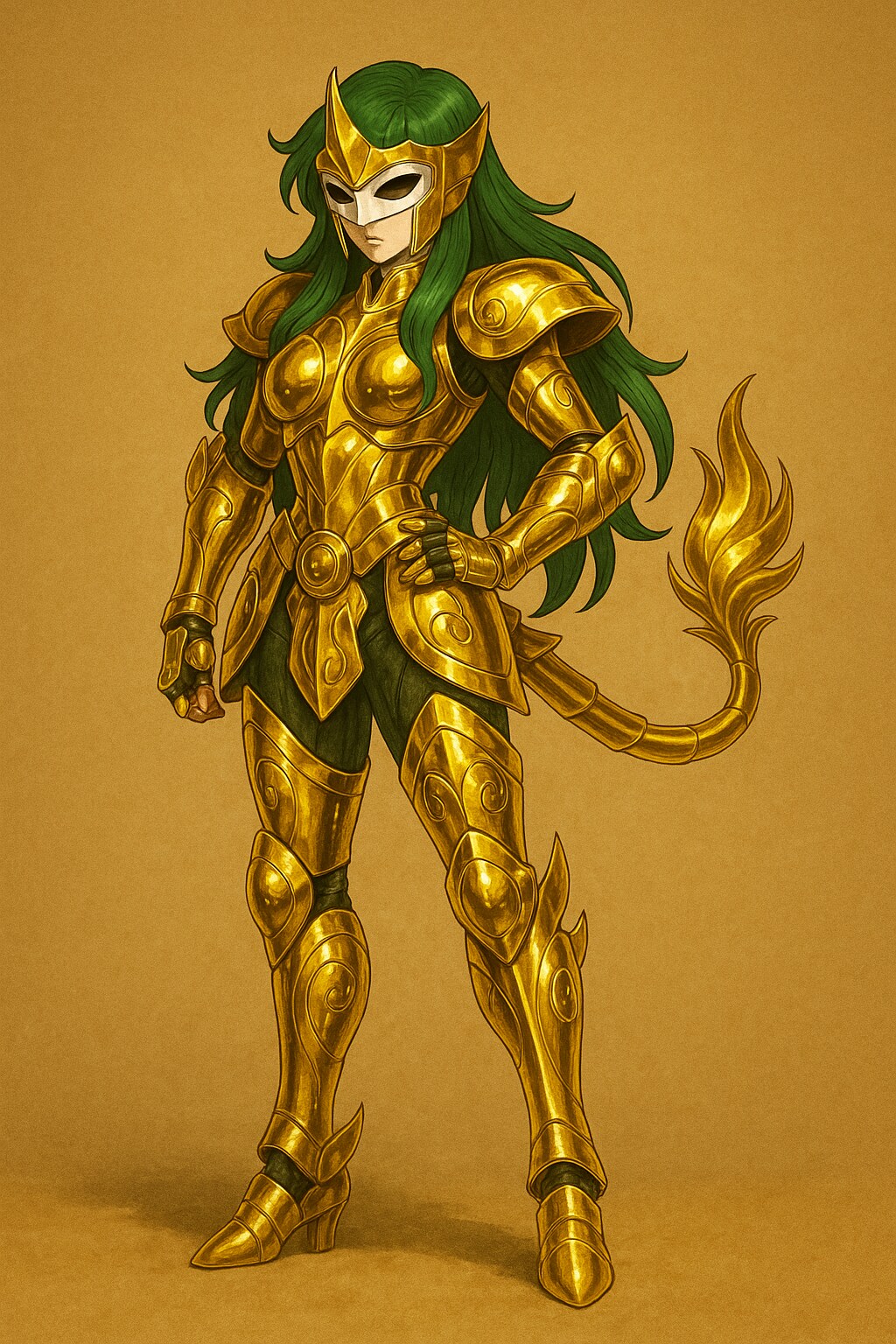 麒麟座の黄金闘衣