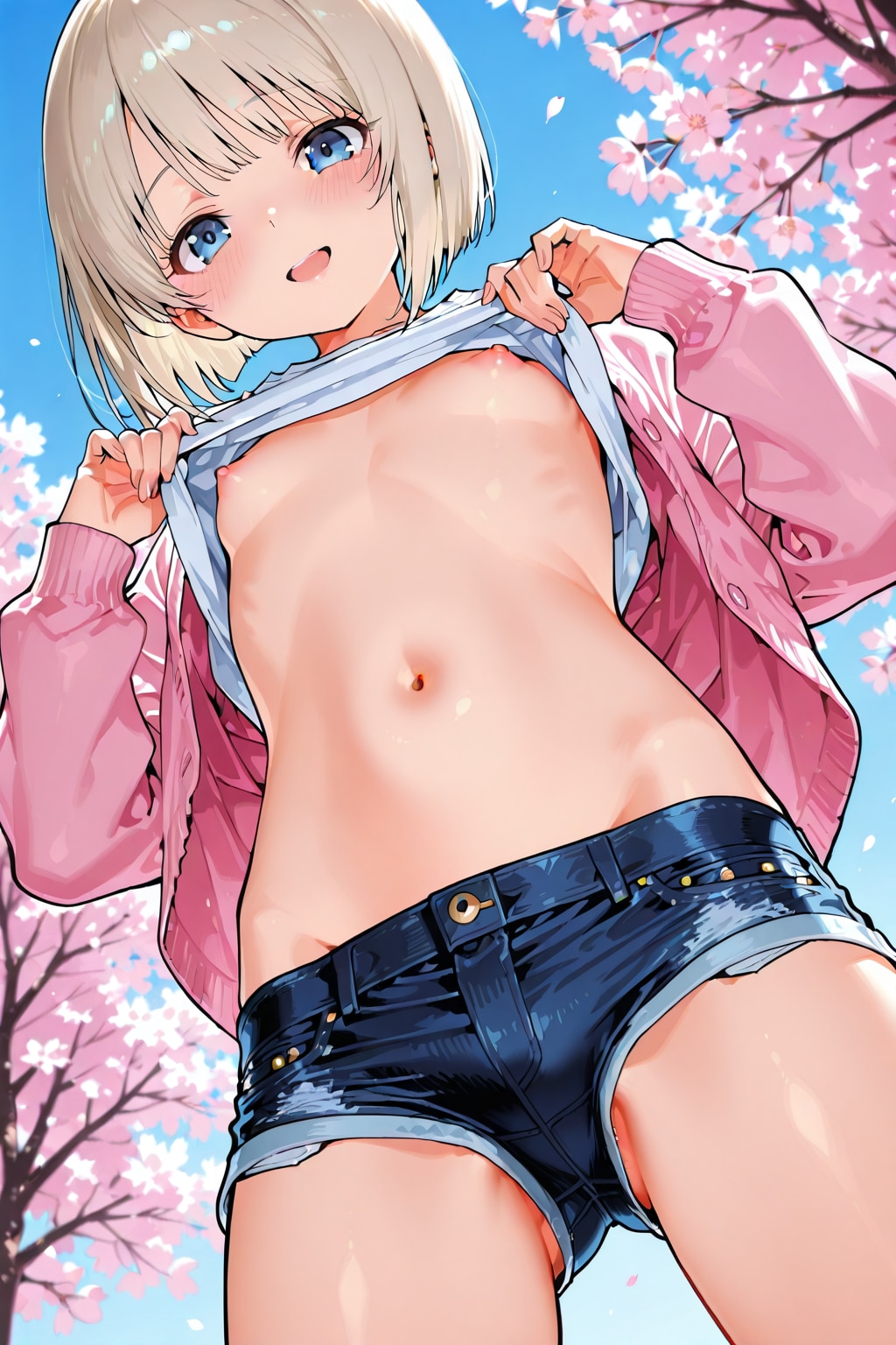 ぺろんっ
