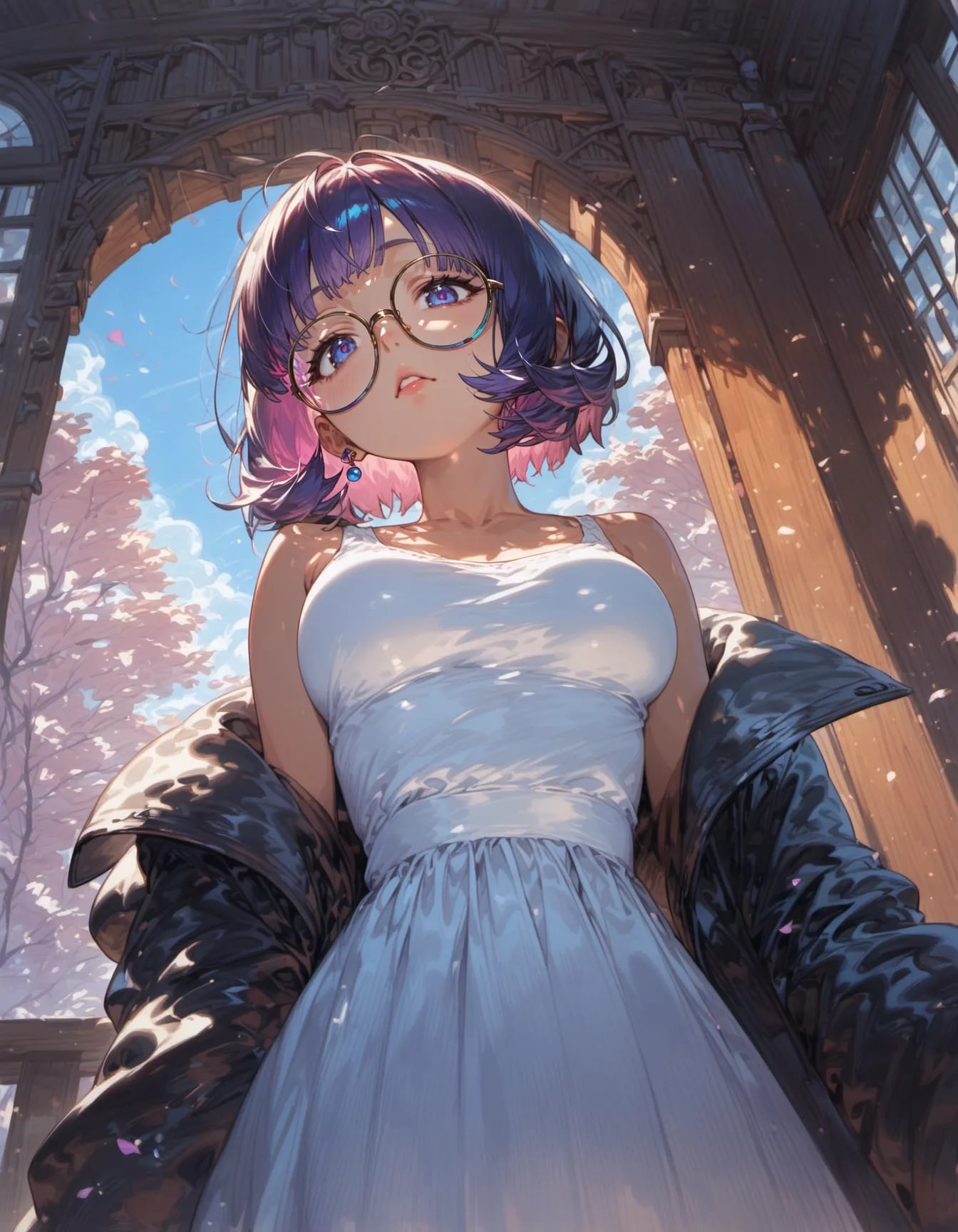 Violet Perspective | の人気AIイラスト・グラビア