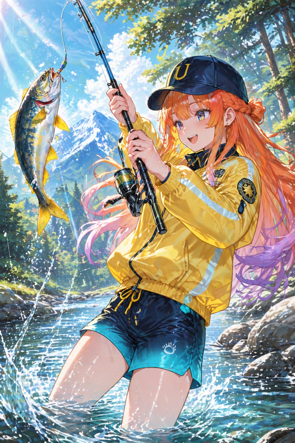 渓流にお出かけ