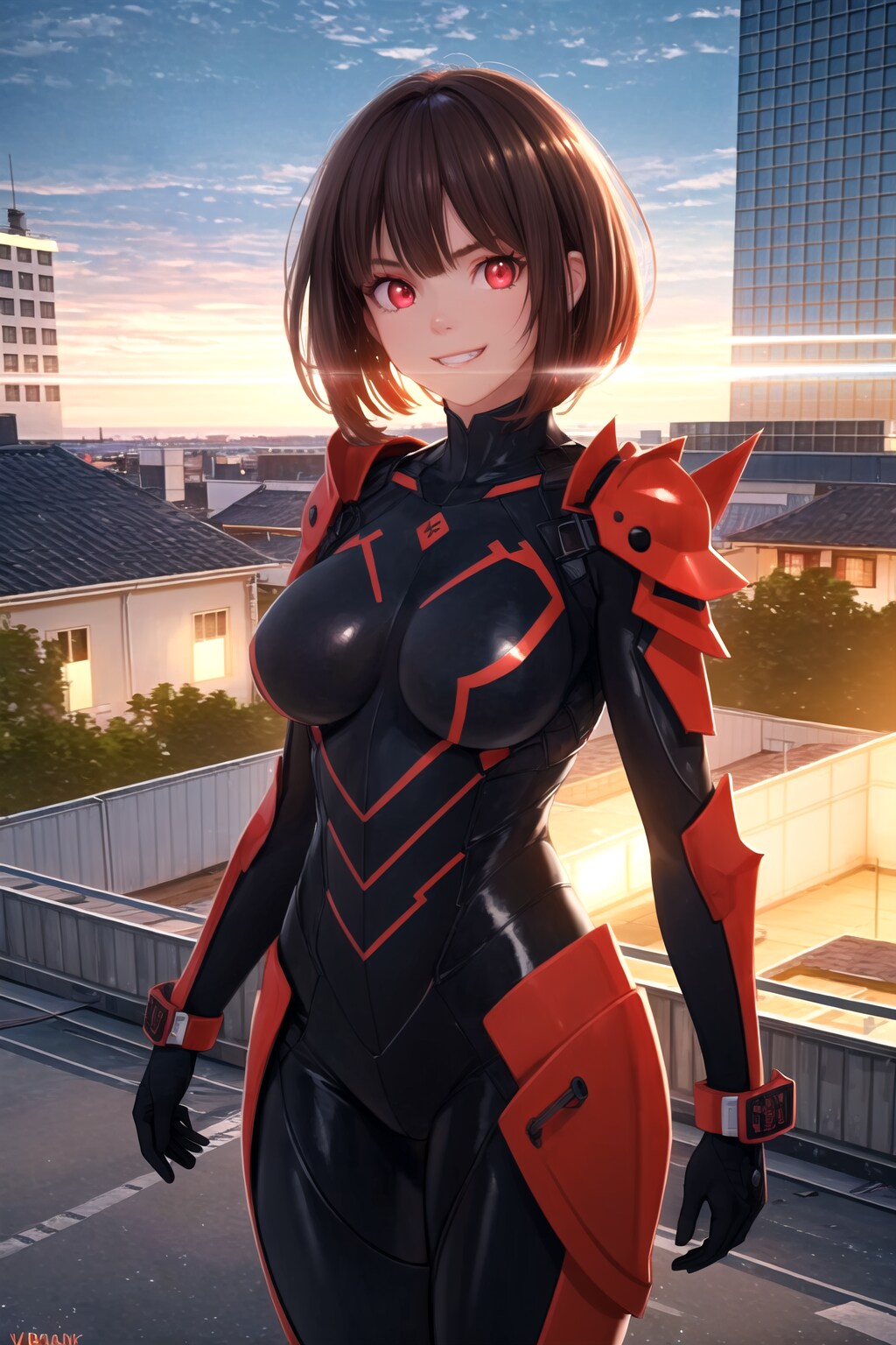 アーマード・マッスルスーツ【FROST版】 | の人気AIイラスト・グラビア