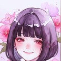 watercolor, girl, flower 8 2枚目