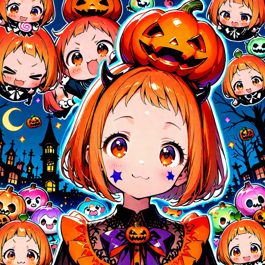 頭の中はハロウィンでいっぱい