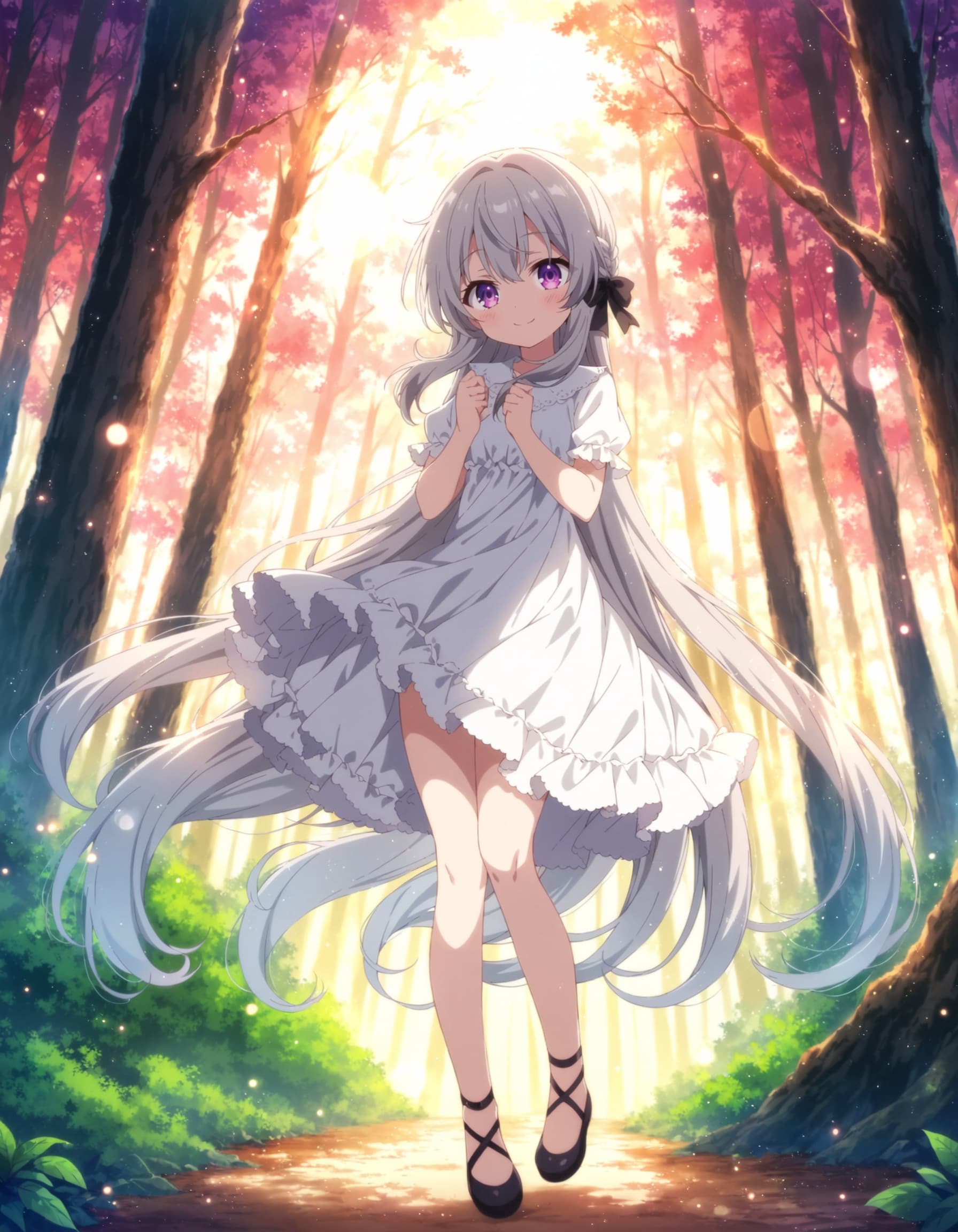 森の光に包まれて | の人気AIイラスト・グラビア