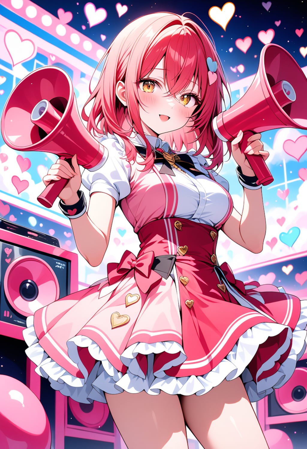 恋に届け！応援スピーカー！ハートもりもり[days AI]