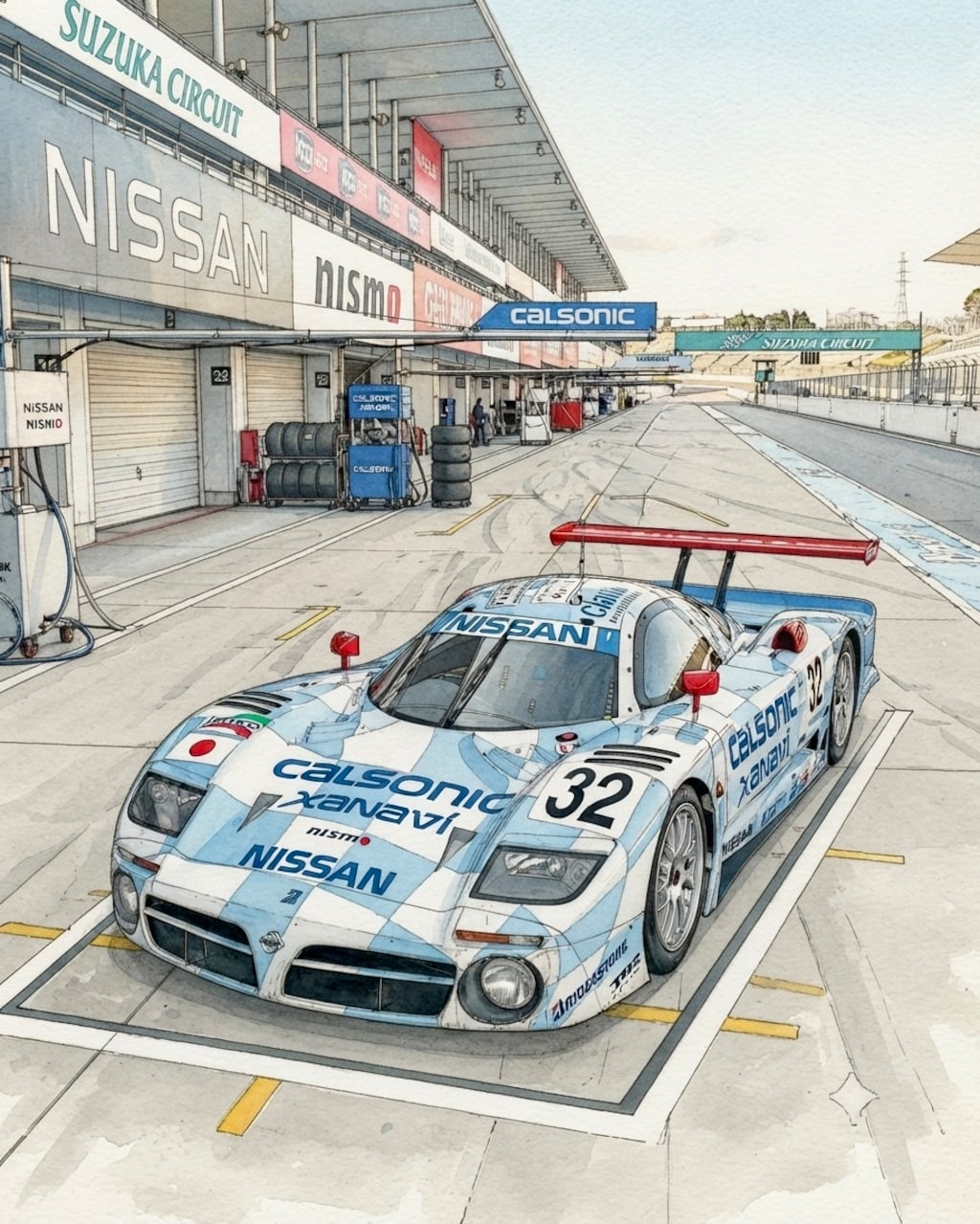 NISSAN R390 GT1レースカー'98