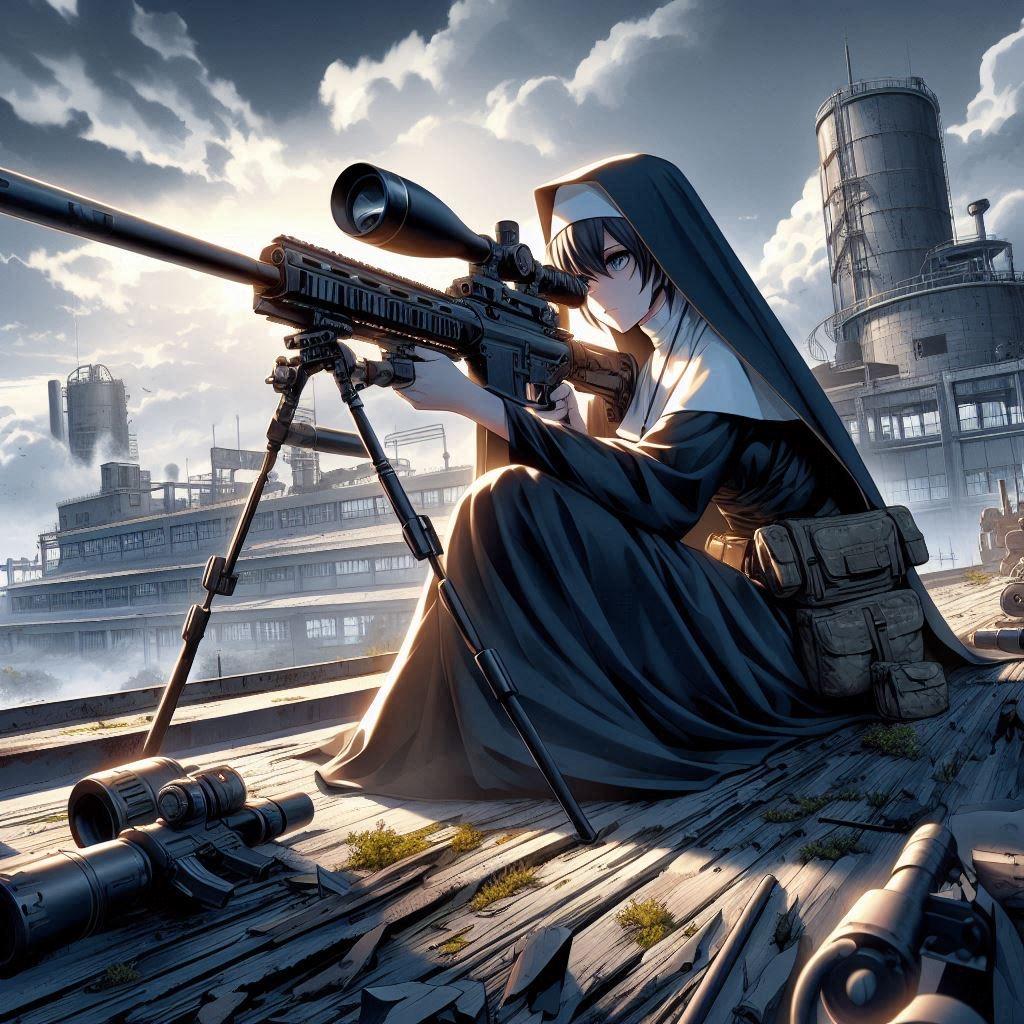 敵性機械兵器を視認、狙撃する | の人気AIイラスト・グラビア