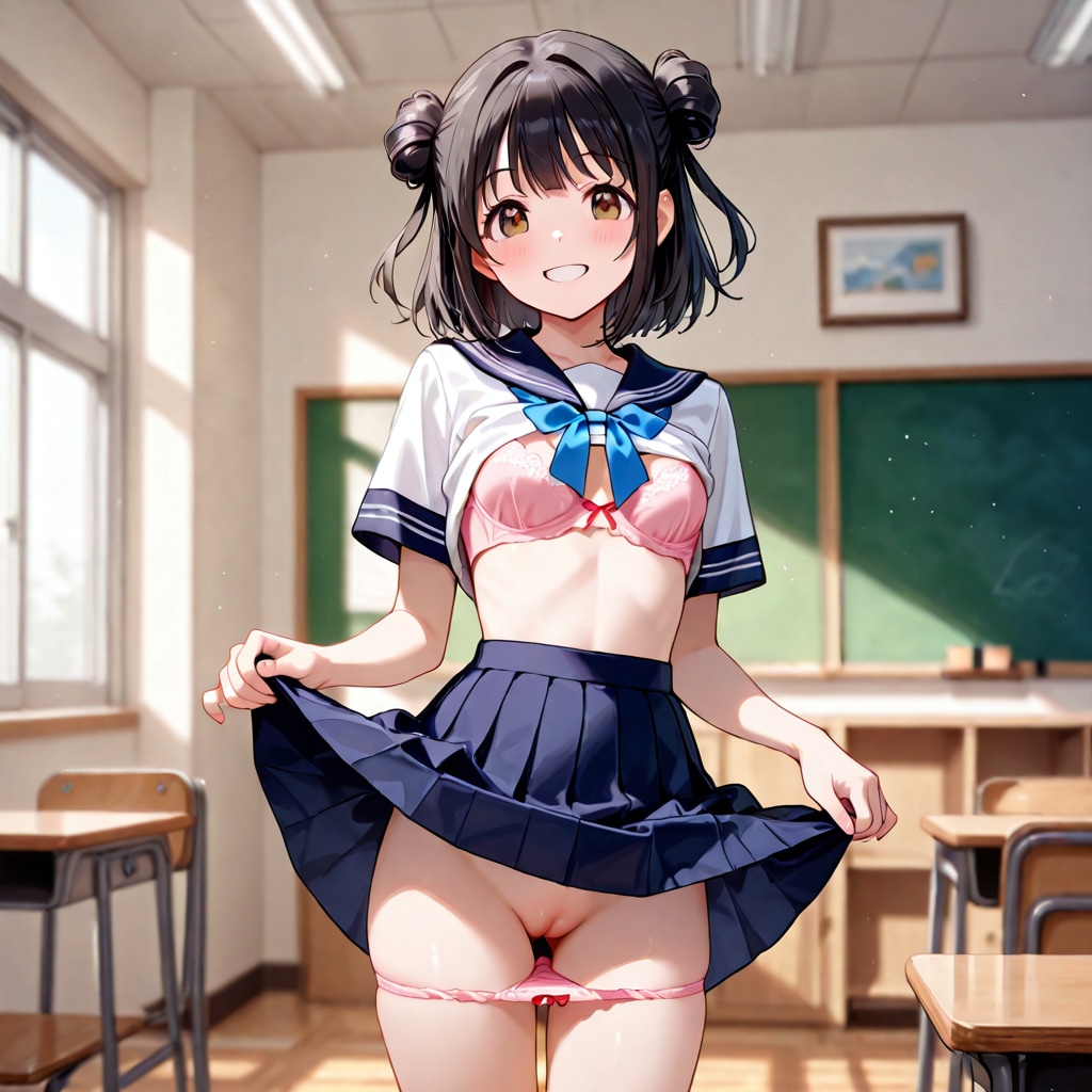 水瀬まひろのセーラー服