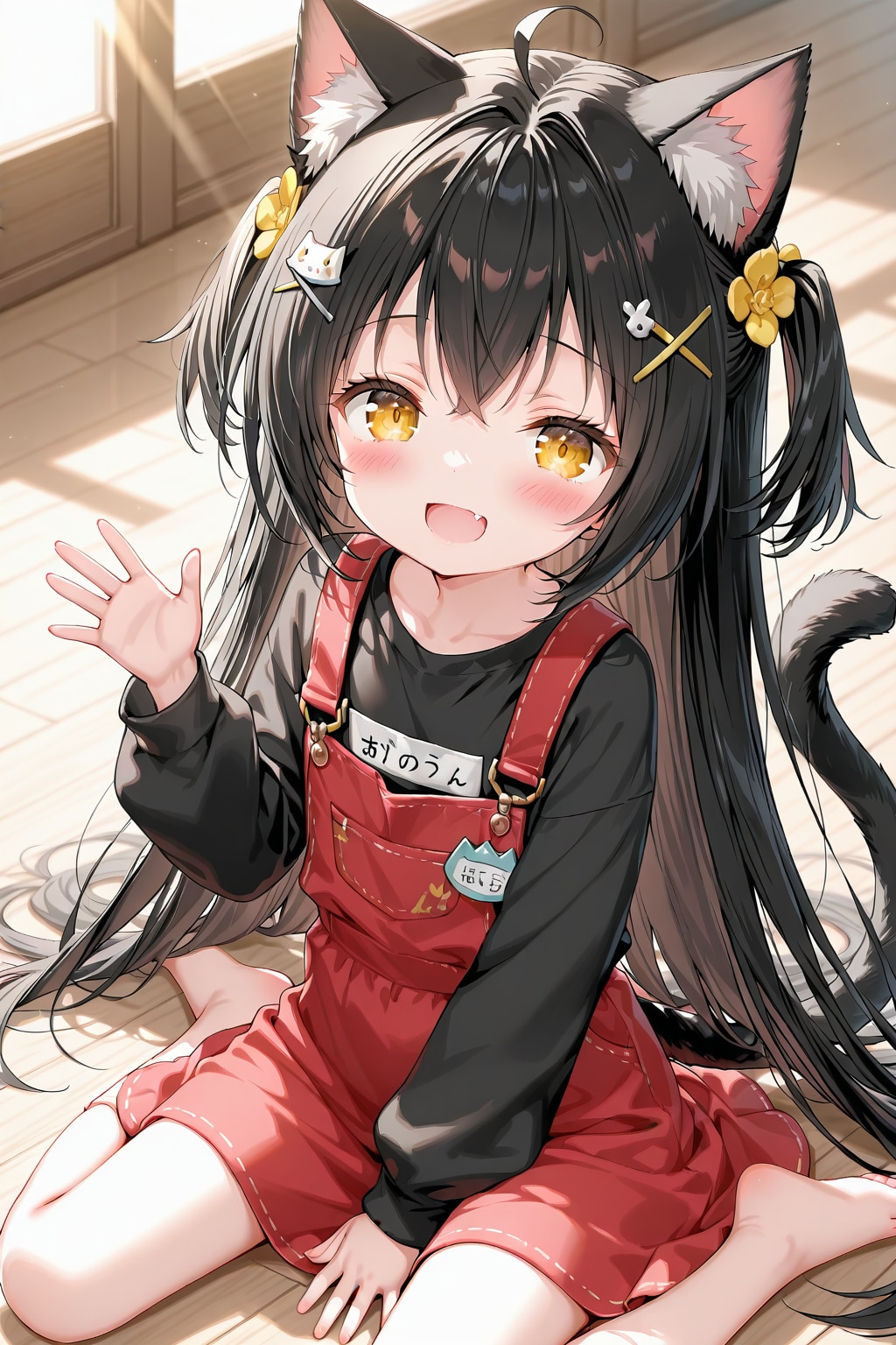 ネコミミアイサツ