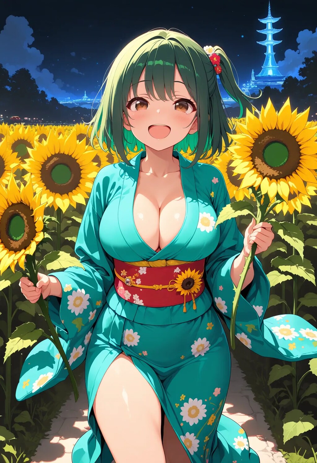 ひまわりが似合う よもぎちゃん♡