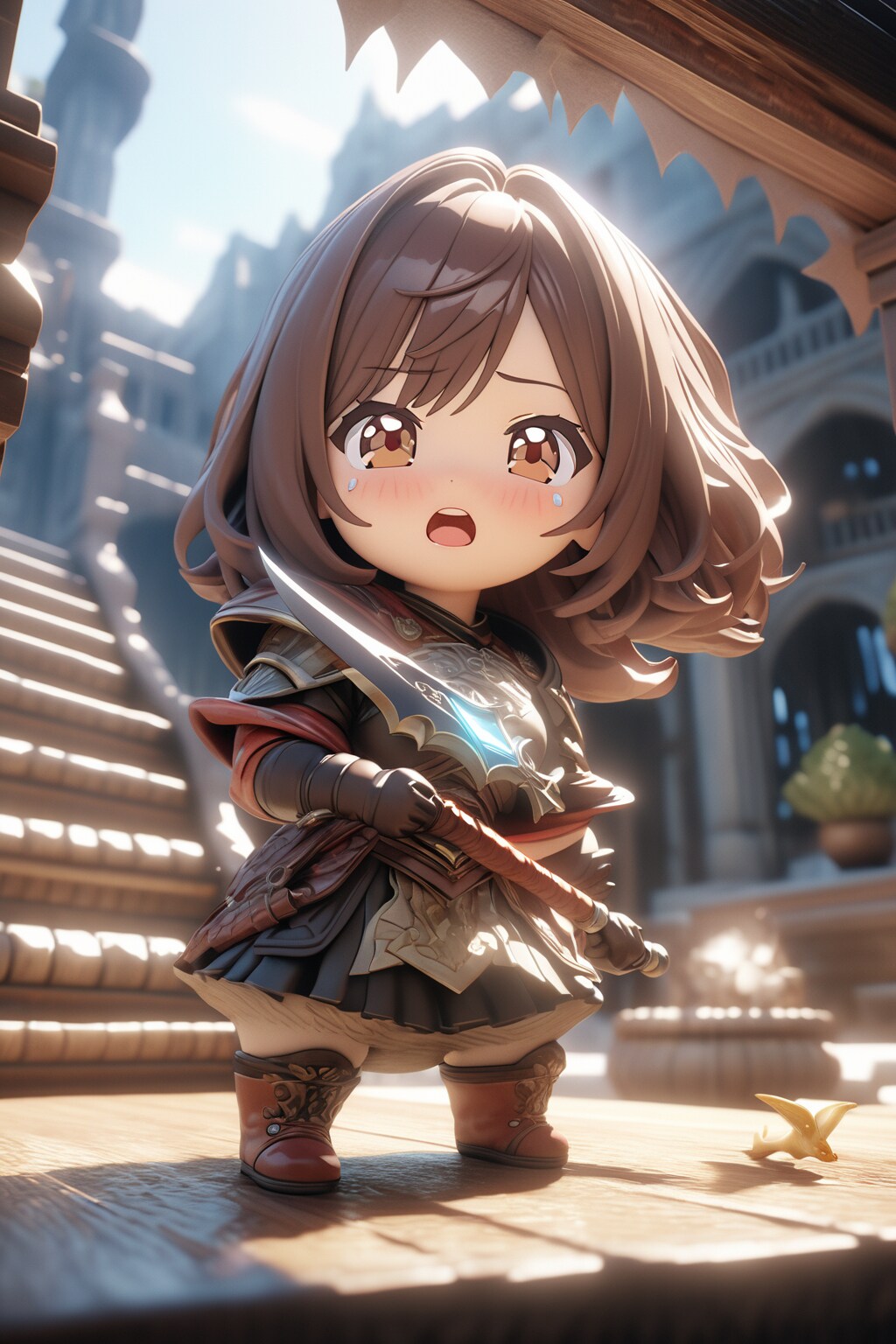 ダンジョンで迷子になる戦士ちゃん