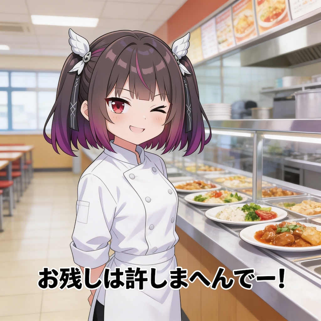 お残しは許しまへんでー！