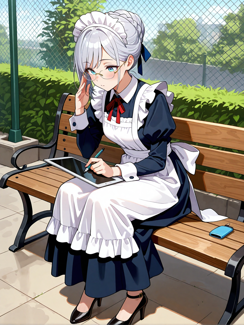 会社のビルの屋上の露峰さん