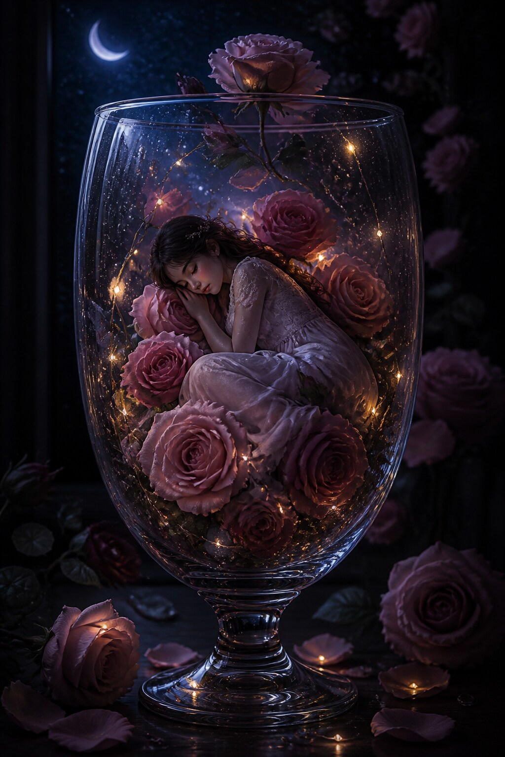 薔薇のグラスに眠る夜リベンジ