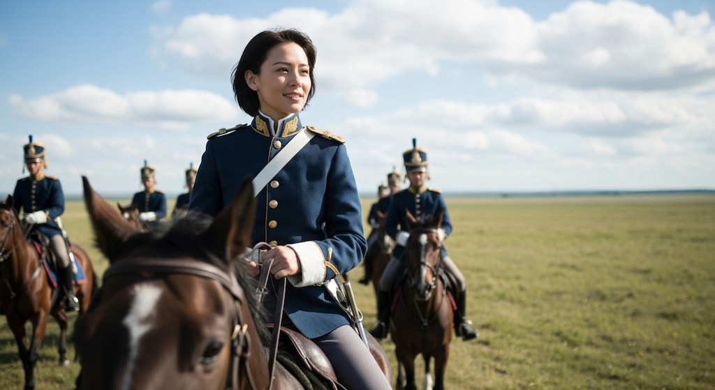 リケジョのハロウィンー騎馬隊