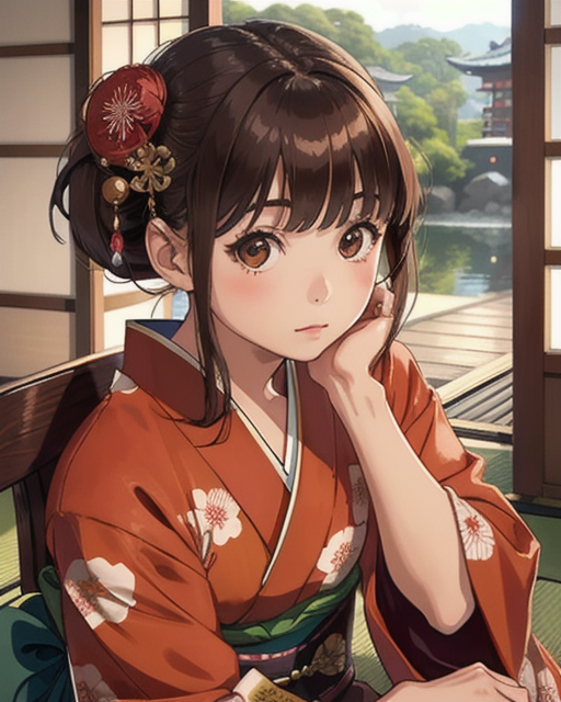 和服娘② | の人気AIイラスト・グラビア