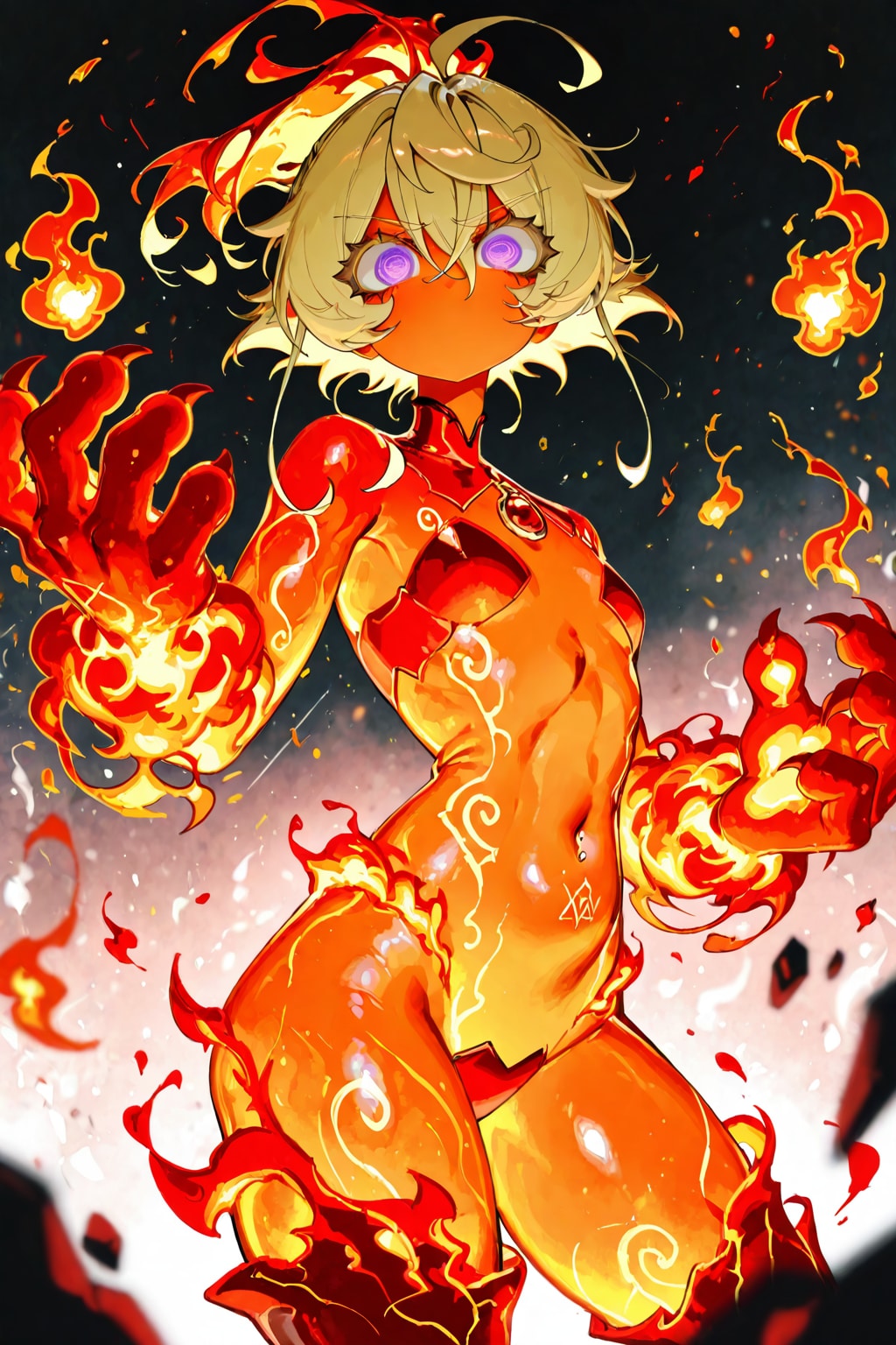 ターニャ・デグレチャフ　炎の悪魔モード