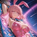 バニーガールとキャンプ 2枚目
