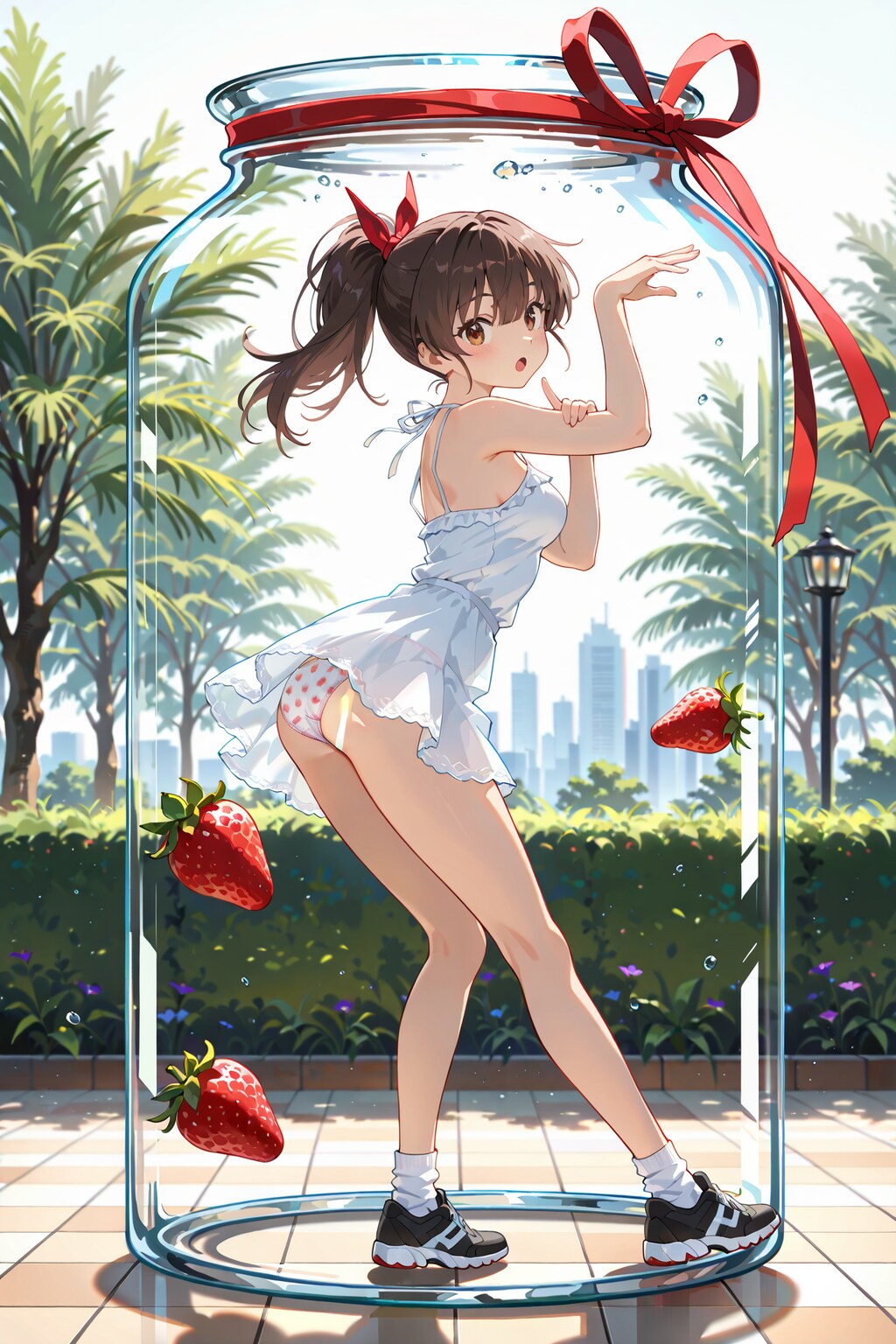 瓶詰めパンチラ撮影会 Y729