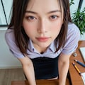 胸チラ社員ちゃん「先輩？」 10枚目