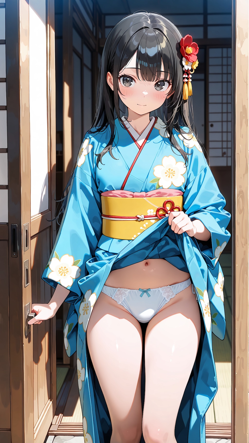 着物の女の子