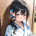 着物の女の子 4枚目