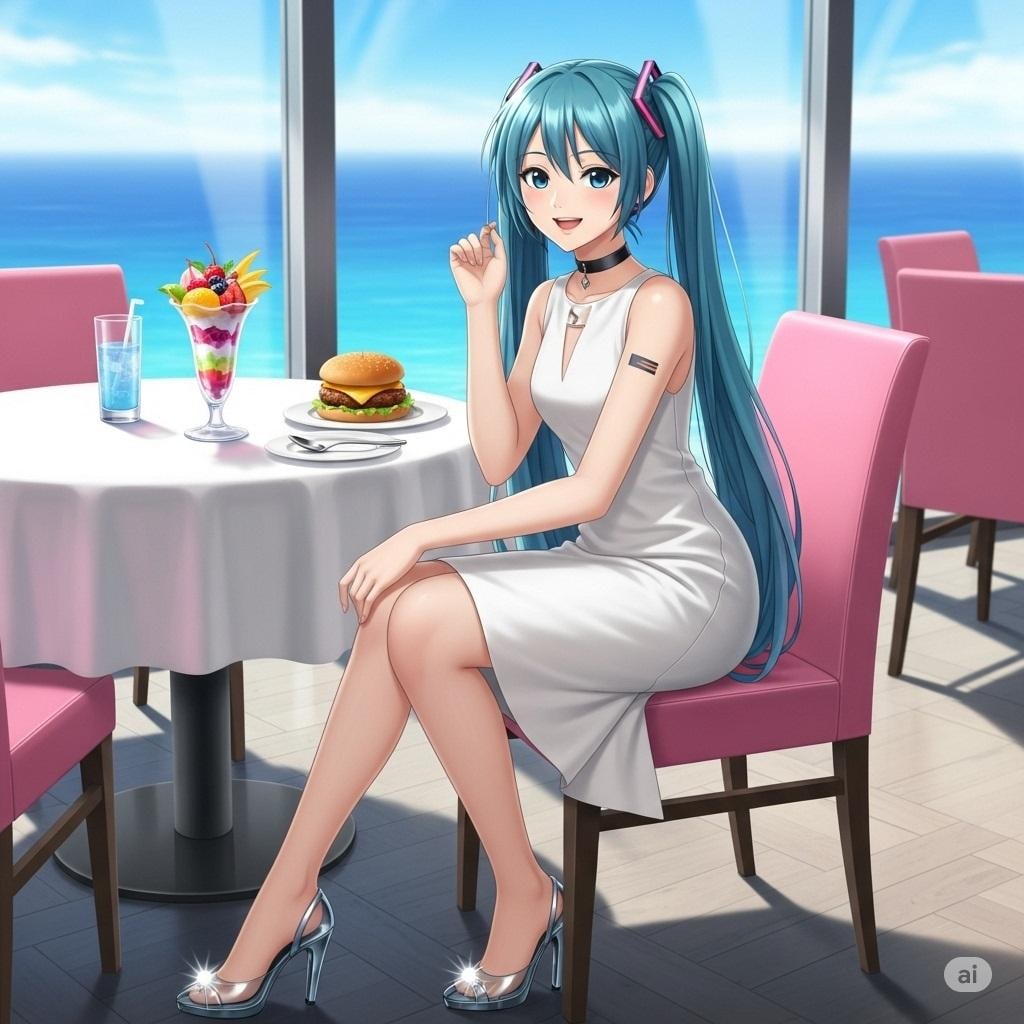 海の見えるレストラン