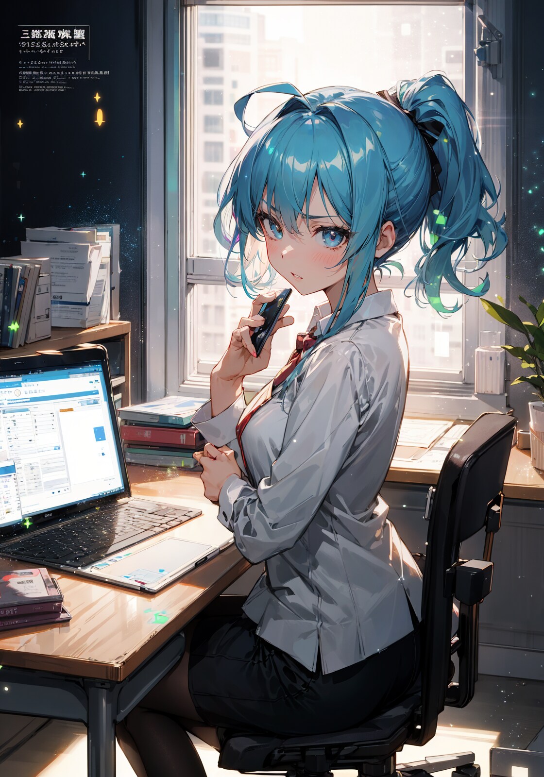 なんですか？こっちは忙しいんですけど