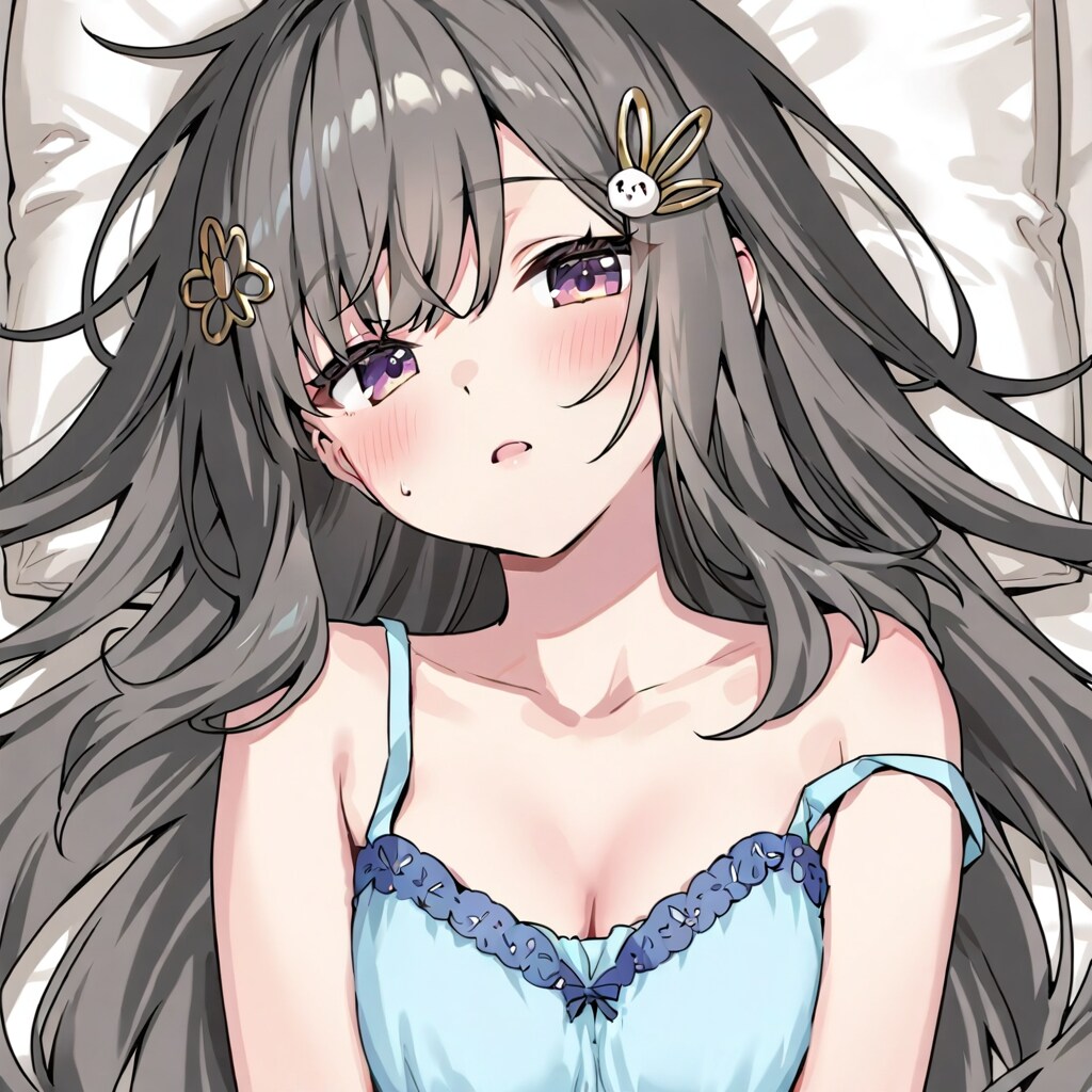 女子高生起床