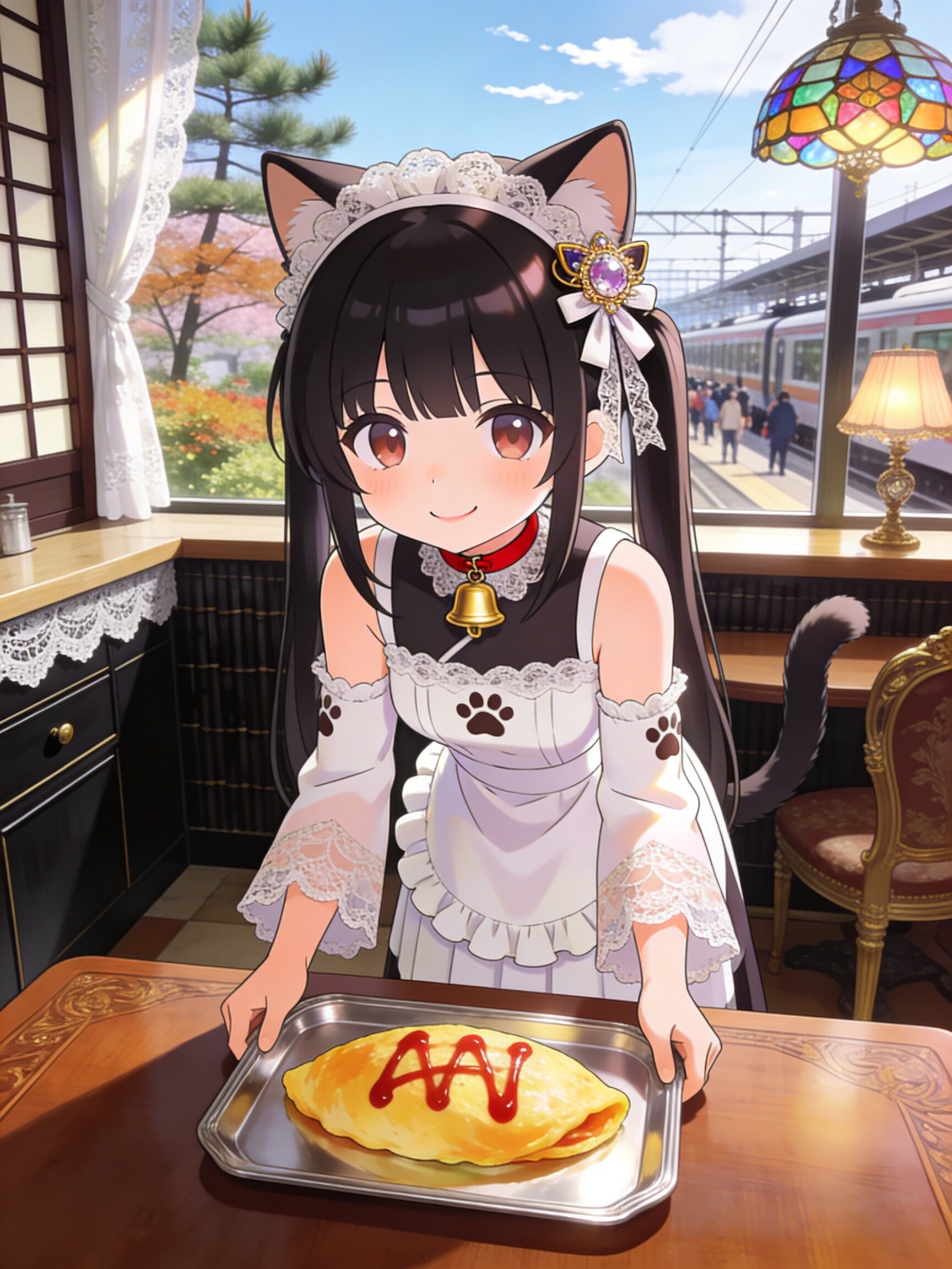 黒ツイにゃん | の人気AIイラスト・グラビア