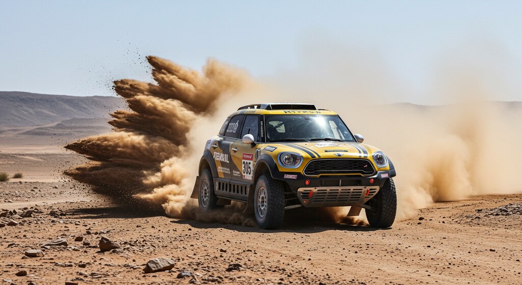 ミニクーパーラリーカー