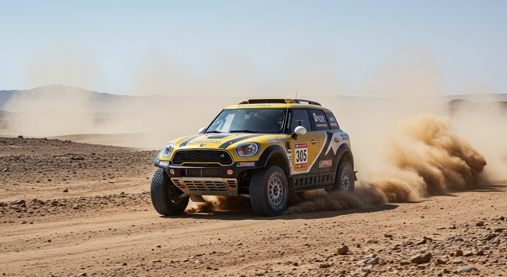 ミニクーパーラリーカー